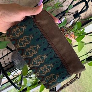 Canvas Wristlet